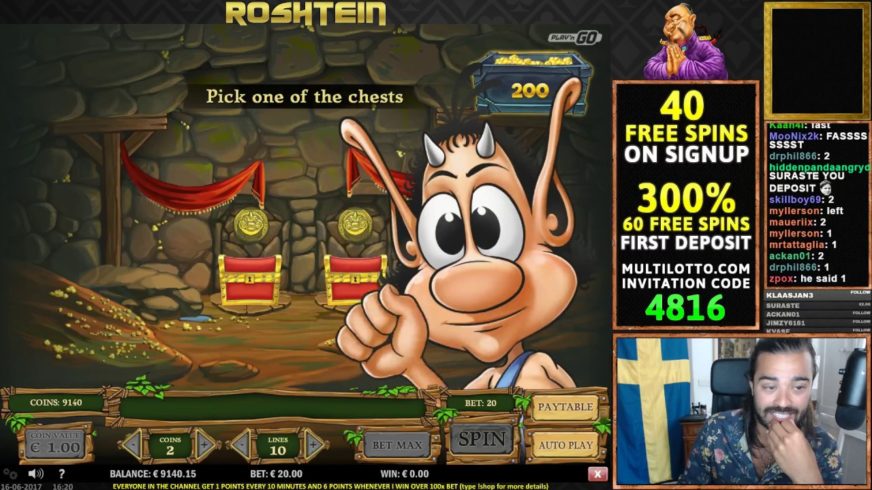 Hugo Goal slot screen 4