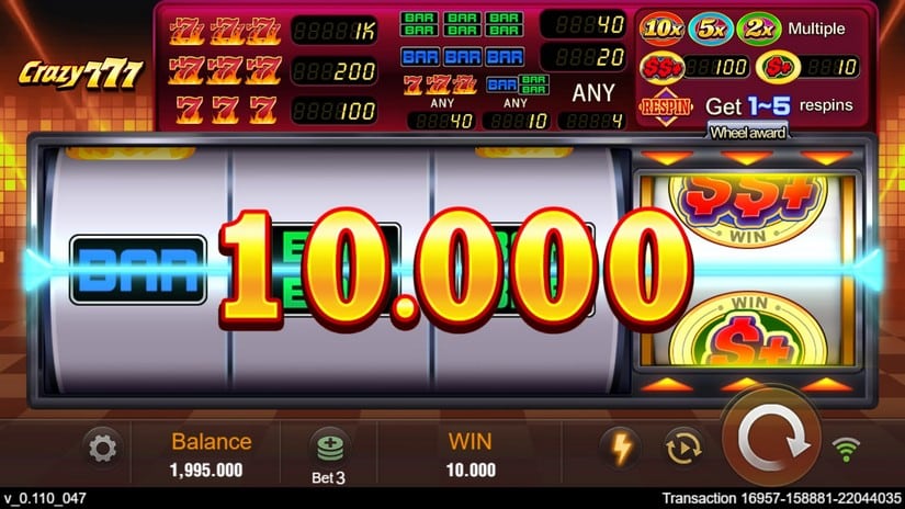 Crazy 777 Slot – RTP, Features, Free Demo Play & slot screen 2