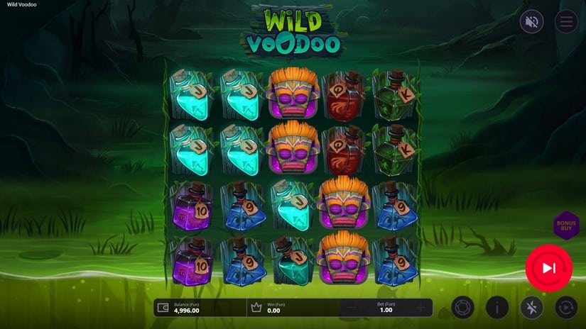 Wild Voodoo slot screen 2