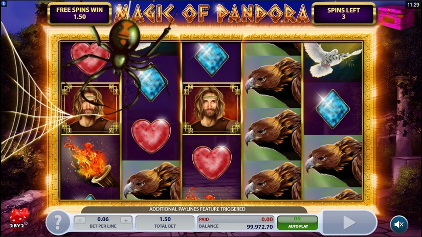 Magic Of Pandora slot screen 5