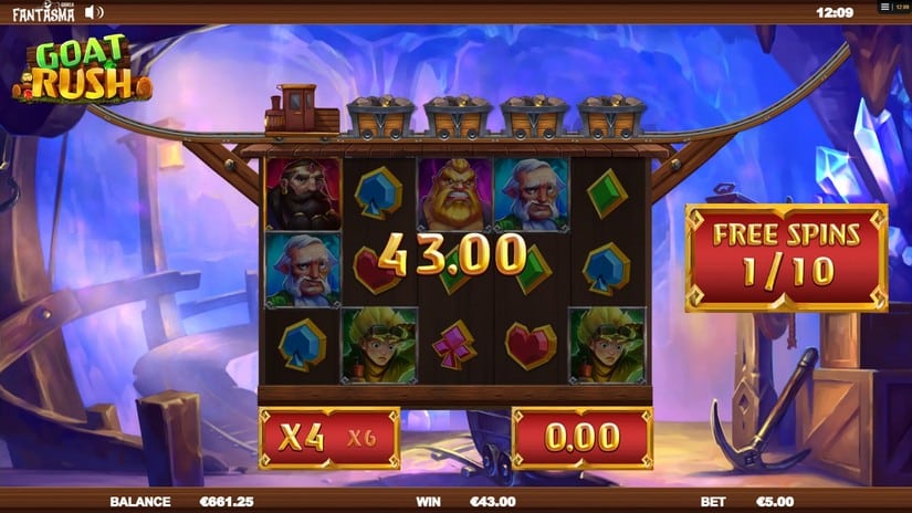 Goat Rush slot screen 5