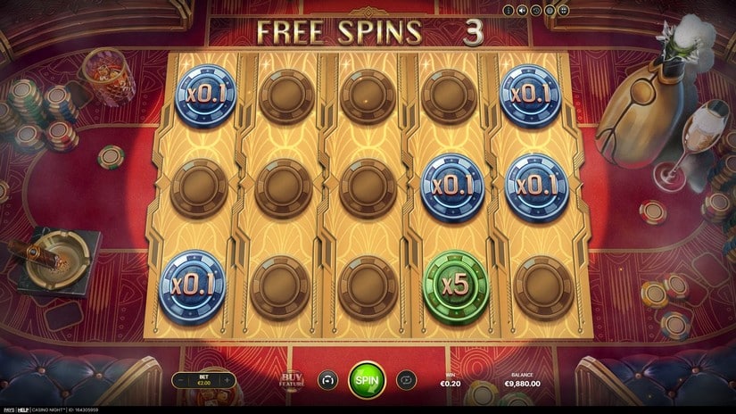 Casino Night slot screen 4