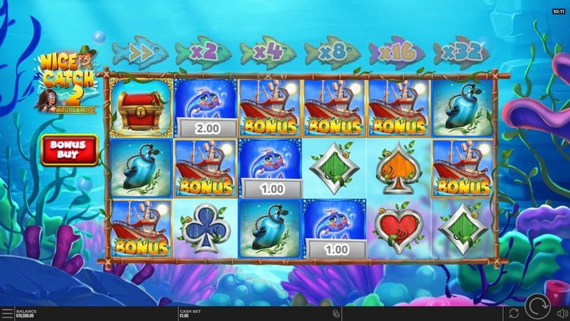 Nice Catch 2 DoubleMax slot screen 2