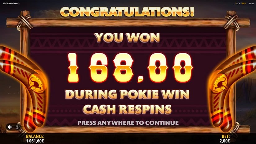 Pokie Megaways slot screen 6