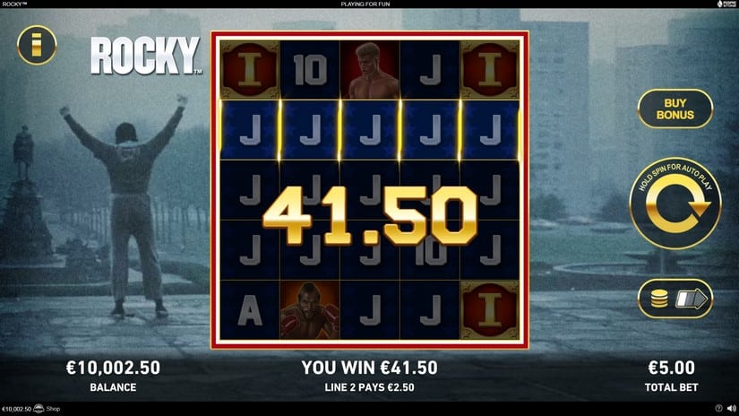 Rocky Slot – Free Demo, RTP, Bonus Features and slot screen 2