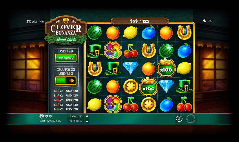 Clover Bonanza slot screen 1