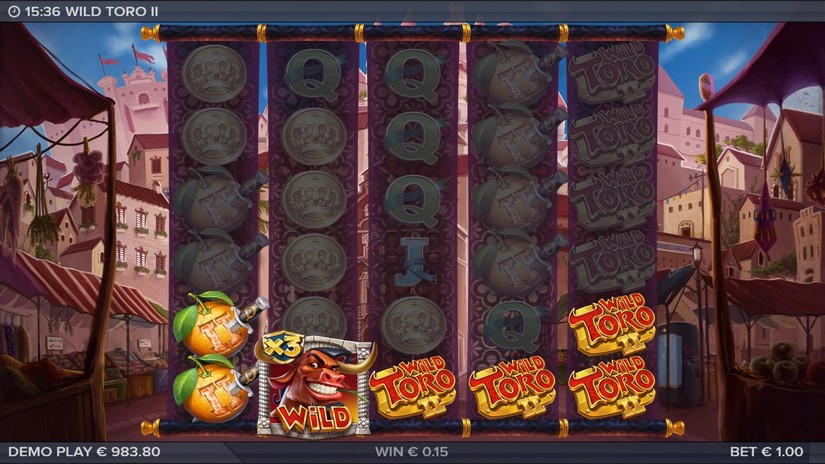 Wild Toro 2 slot screen 5