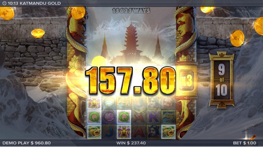 Katmandu Gold slot screen 4