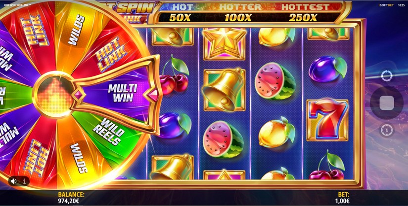 Hot Spin Hot Link slot screen 4