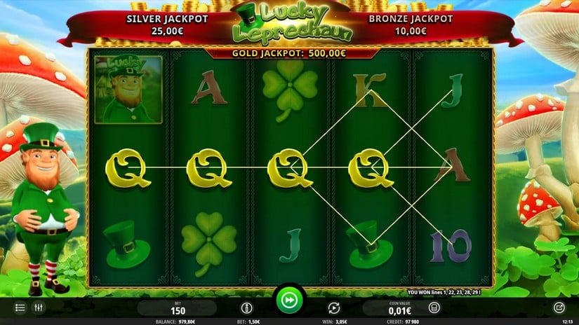 Lucky Leprechaun slot screen 3