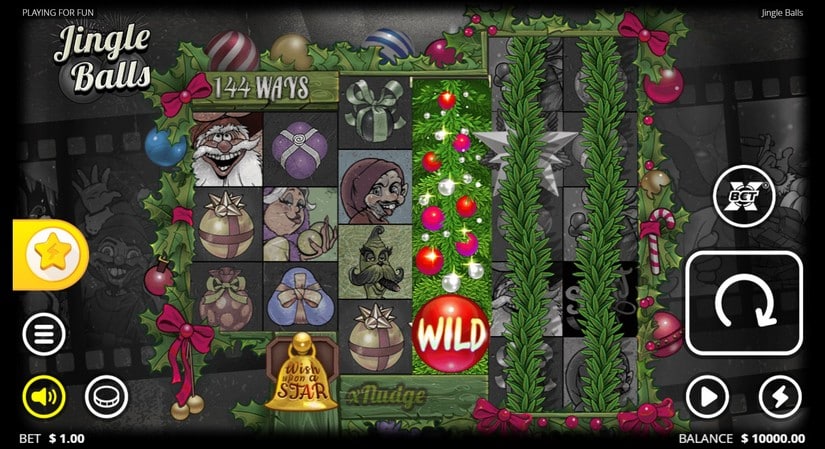 Jingle Balls slot screen 1