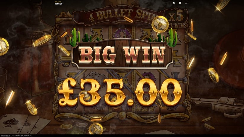 Last Chance Saloon slot screen 4