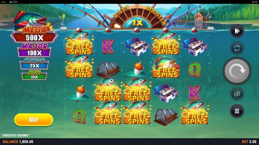 Fintastic Fishing slot screen 2