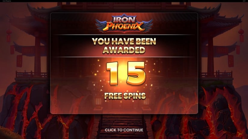 Iron Phoenix slot screen 3