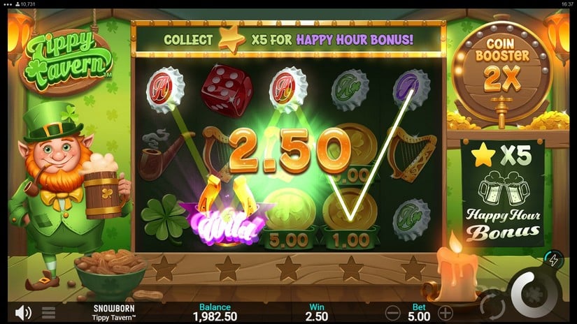 Tippy Tavern slot screen 2