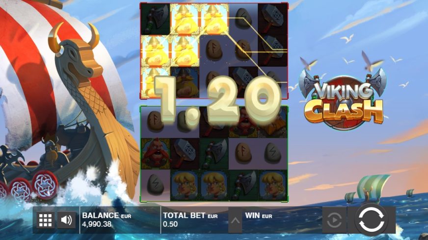 Viking Clash slot screen 3