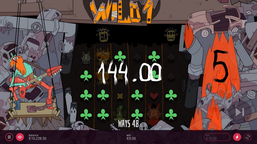 Wild 1 slot screen 6