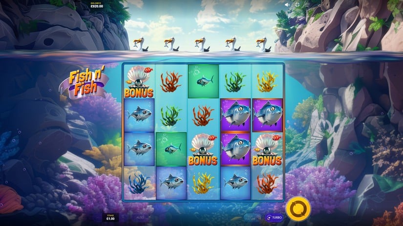Fish n’ Fish slot screen 1