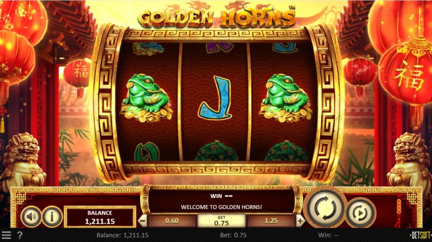 Golden Horns slot screen 1