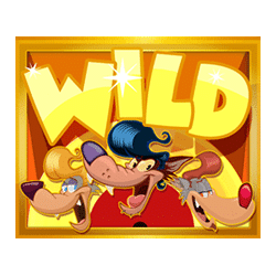 Wild Symbol of Rockabilly Wolves Slot