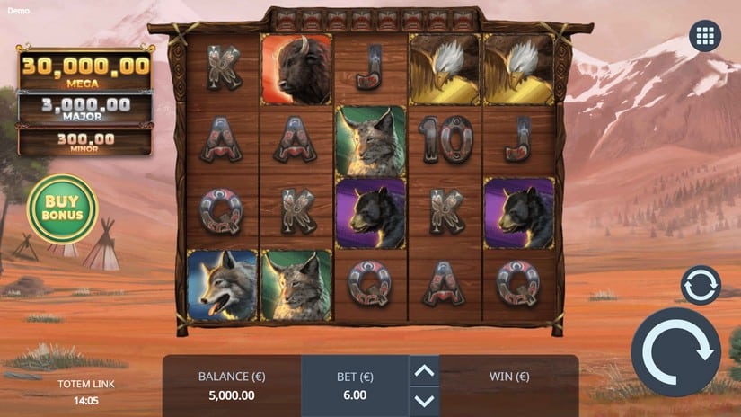 Totem Link slot screen 1