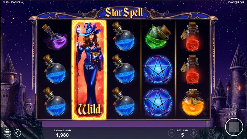 Star Spell slot screen 1