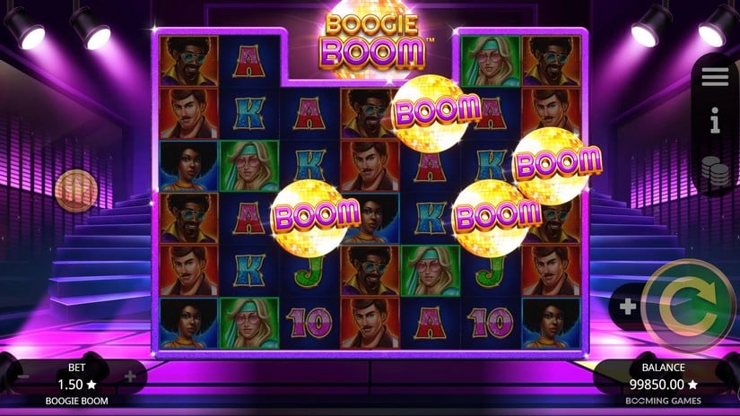 Boogie Boom slot screen 2
