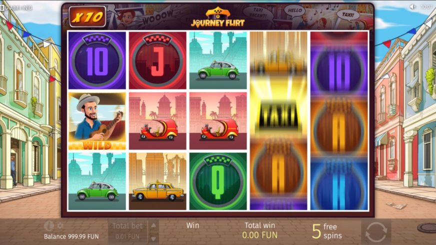 Journey Flirt slot screen 3