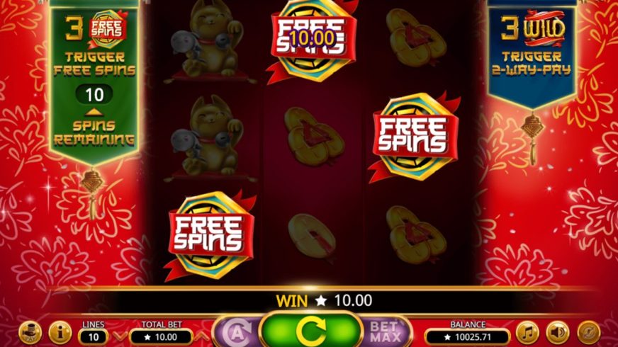 Feng Shui Kitties slot screen 3