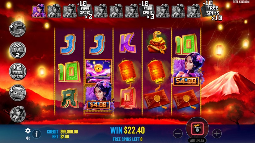 Floating Dragon – Year of the Snake slot screen 5