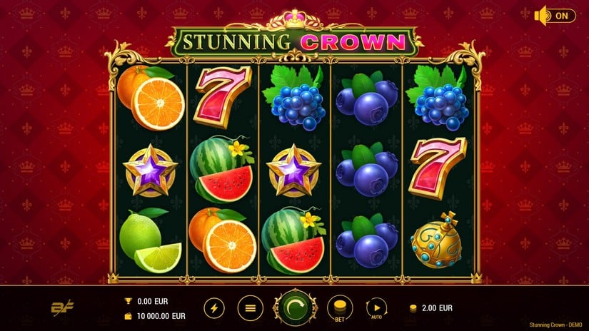 Stunning Crown slot screen 1