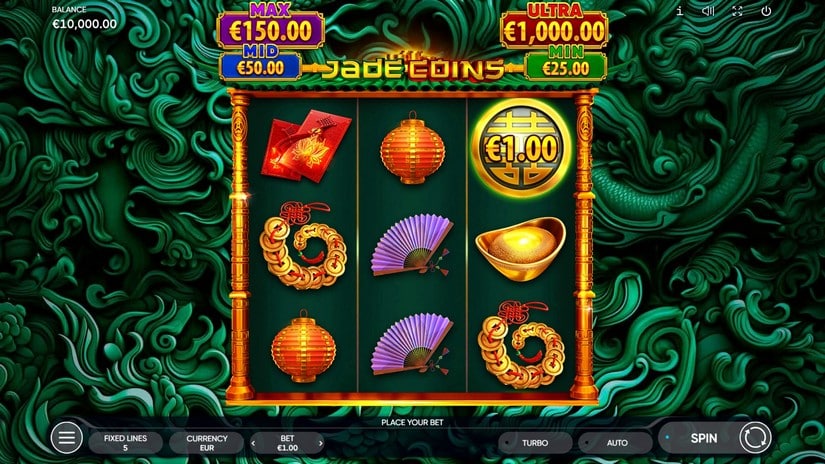 Jade Coins slot screen 1