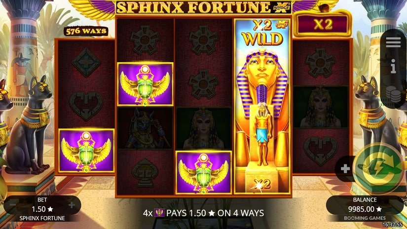 Sphinx Fortune slot screen 3