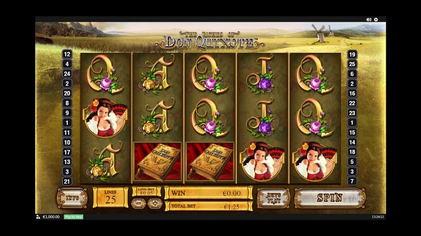 The Riches of Don Quixote slot screen 2