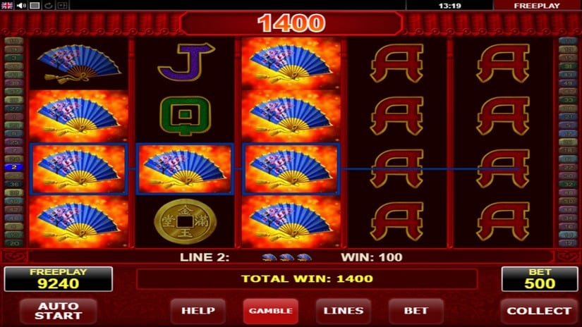 Big Panda slot screen 3