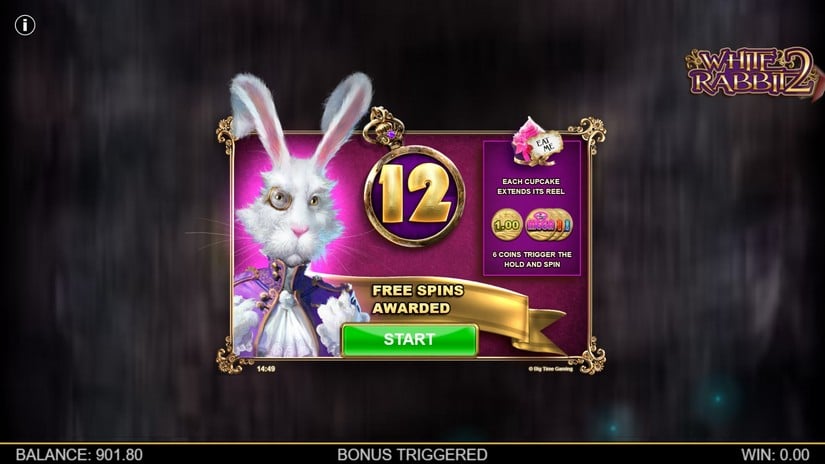 White Rabbit 2 slot screen 2