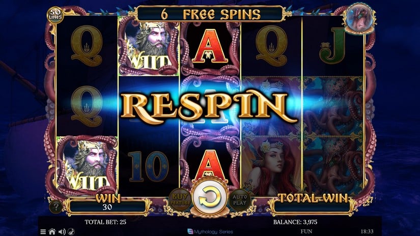Poseidon’s Rising slot screen 5