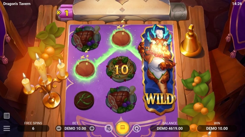 Dragon’s Tavern slot screen 5