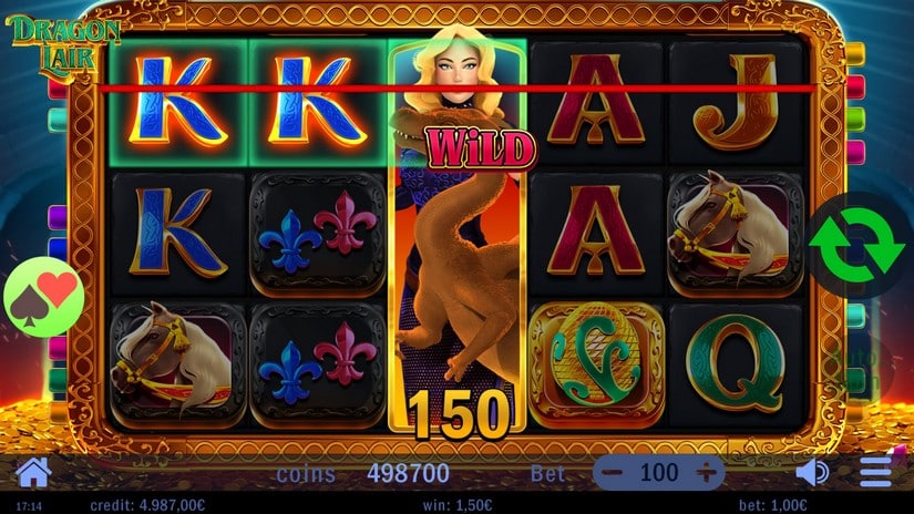 Dragon Lair slot screen 4