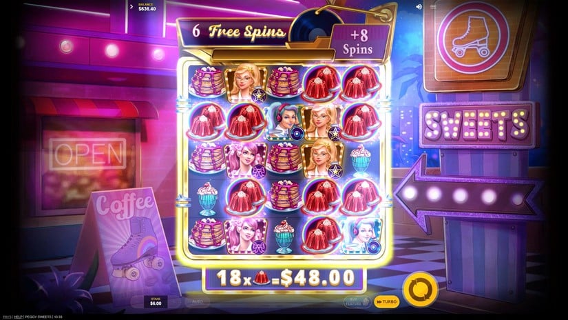 Peggy Sweets slot screen 6