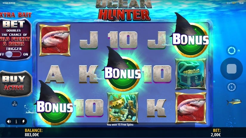 Ocean Hunter slot screen 4
