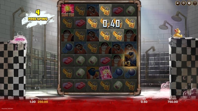 Flock Me slot screen 3