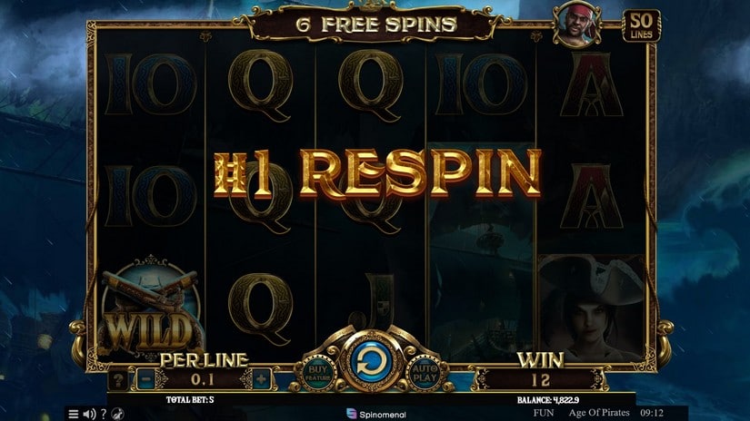 Age Of Pirates slot screen 6