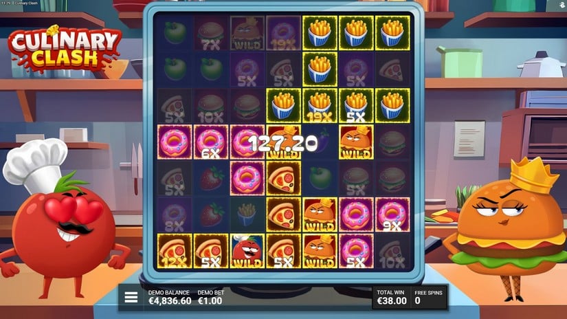 Culinary Clash slot screen 6