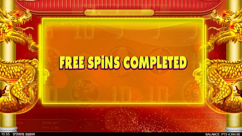 Spinning Buddha slot screen 4