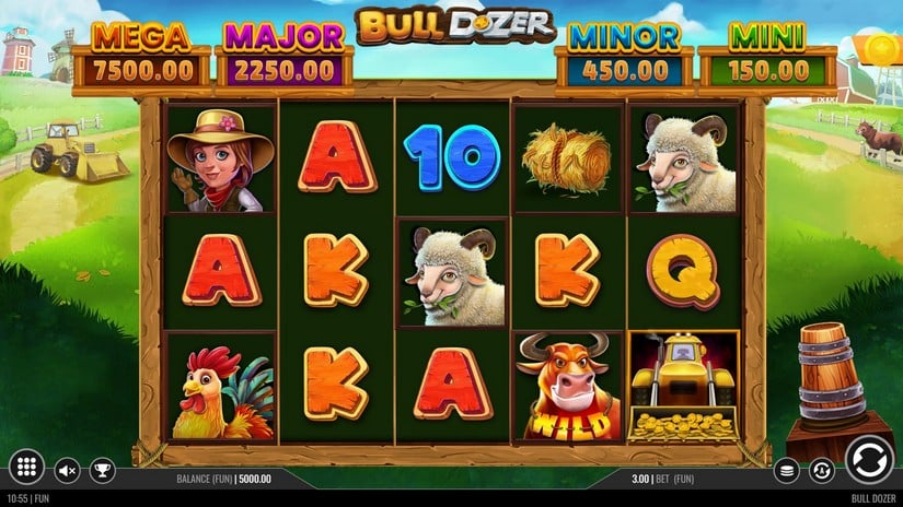 Bulldozer slot screen 1
