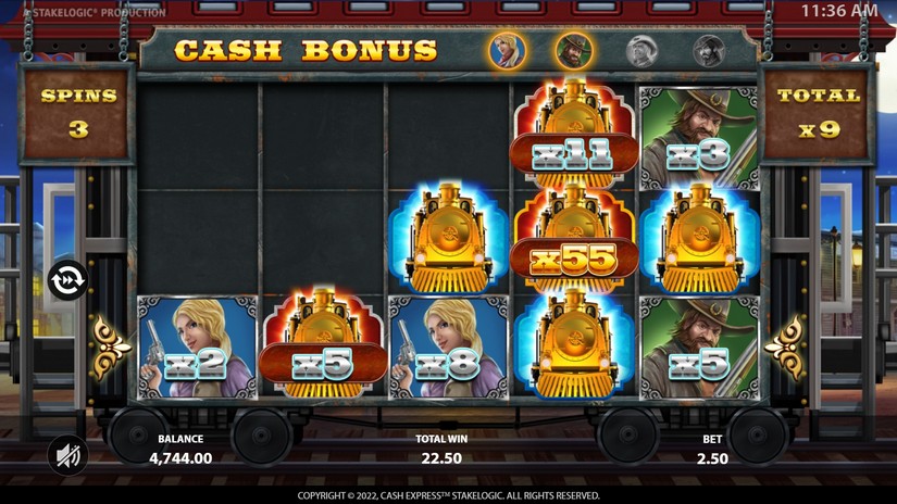 Cash Express slot screen 6