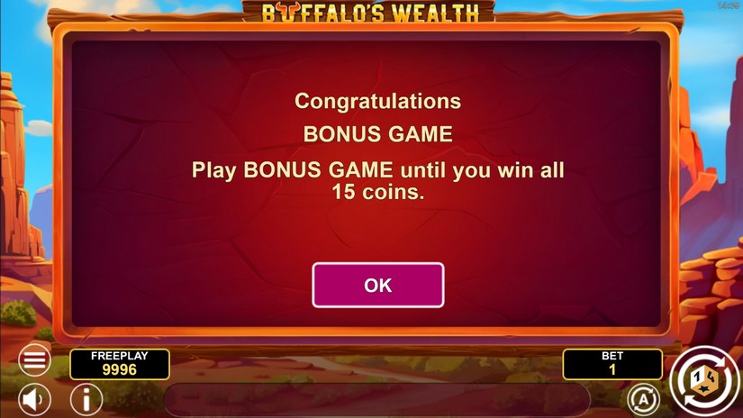 Buffalo’s Wealth Fortune slot screen 4