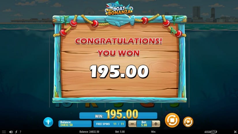 Boat Bonanza slot screen 7