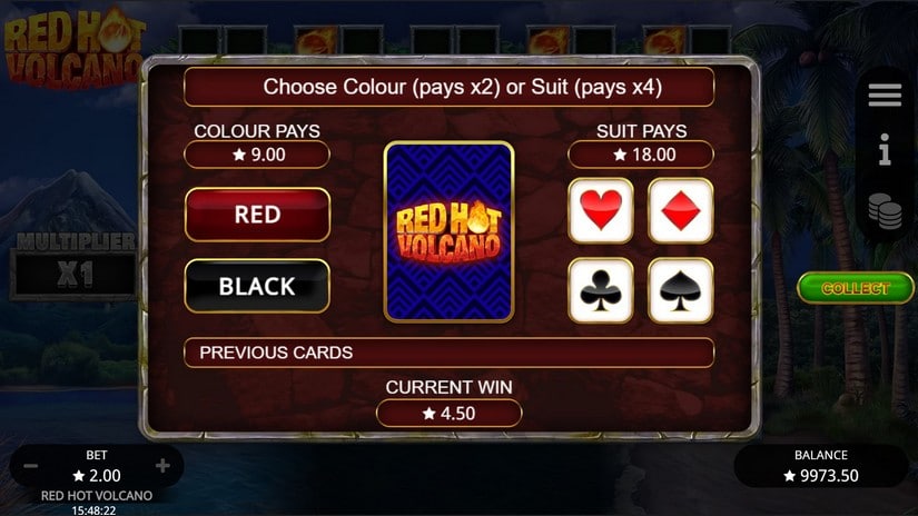 Red Hot Volcano slot screen 4